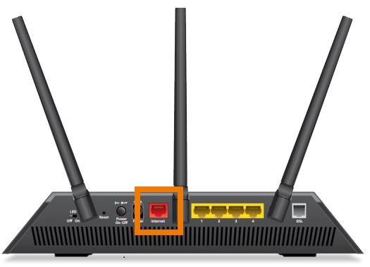 NodeSupport / Guides /NBN / FTTP / Netgear Nighthawk D7000 | Internode